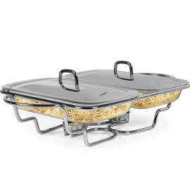  Glass Chafing Dish Rectangle 1.5ltr X 2 in Jorhat