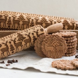  Wooden Rolling Pin For Fondant Cake & Cookies in Rajahmundry
