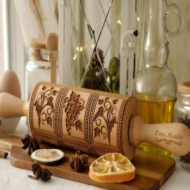  Wooden Rolling Pin For Fondant Cake & Cookie in Rajasthan