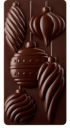 PAVONI CHOCOLATE MOULD PC5058 POLYCARBONATE MOULD (Xmas spirit)