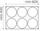 PAVONI SILICON FLEXIPAN PX075  PASTRY MOULD