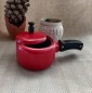 Metal Table Top Serving Cooker Red