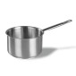 Stainless Steel Sauce Pan 24cm/240mm, Capacity 5l, Thickness 0.8/5/0.8mm Induction Compatible Pradeep